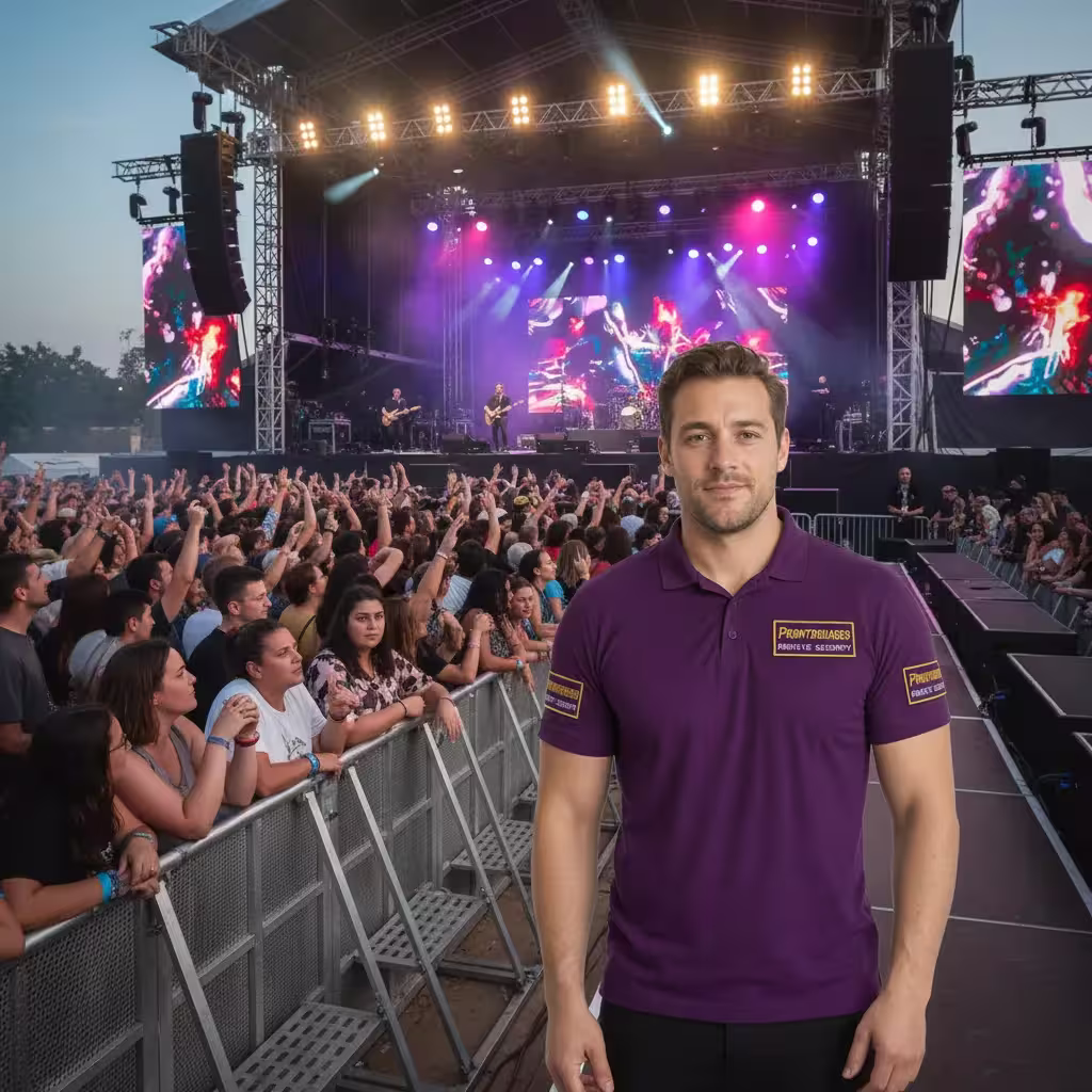 Licensed Concert & Festival Security guards on duty in California